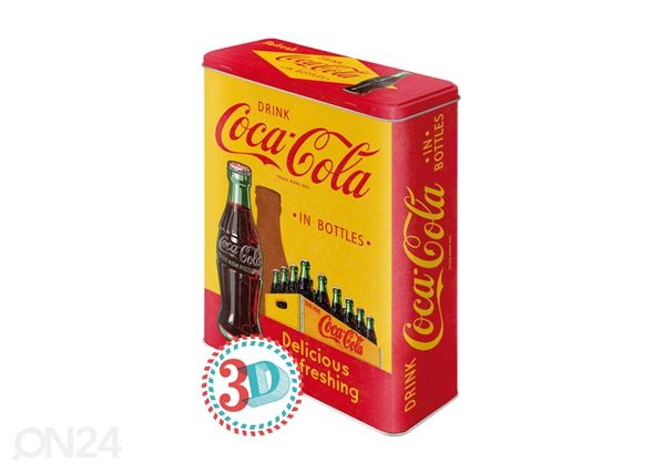 Plekkpurk Coca-Cola in bottles 4L