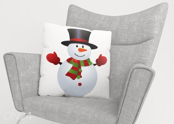 Dekoratiivpadjapüür Christmas Snowman
