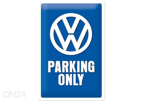 Retro metallposter VW Parking only 20x30cm