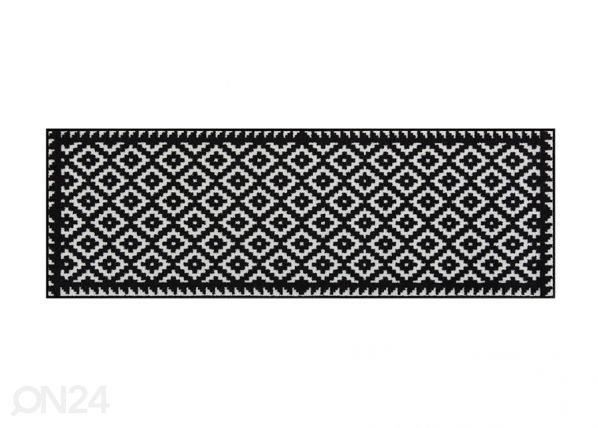 Vaip Tabuk Black & White 60x180 cm
