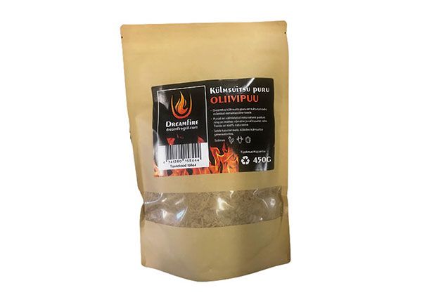 Dreamfire® külmsuitsu puru Oliivipuu 450 g
