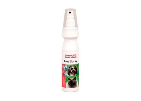 Mandliõliga pihustusvedelik Beaphar Free Spray 150 ml