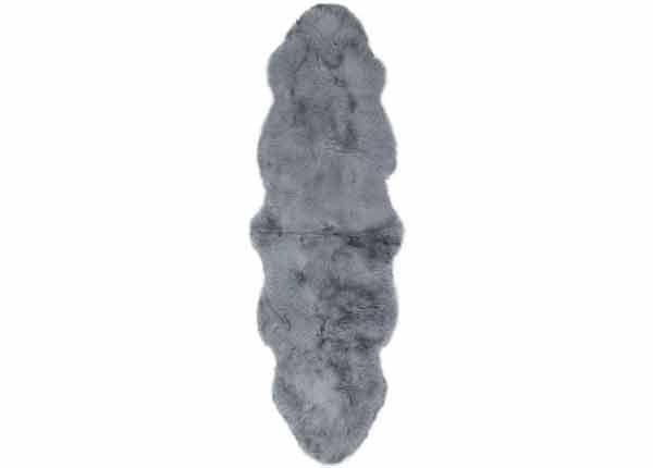 Naturaalne lambanahk Merino grey Duo ±60x180 cm
