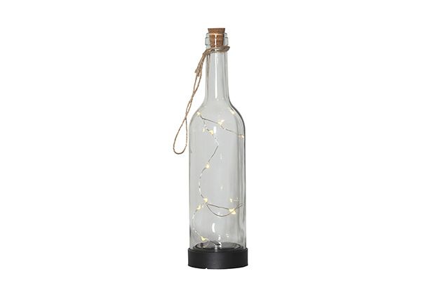 Päikesepaneeliga aiavalgusti Bottle