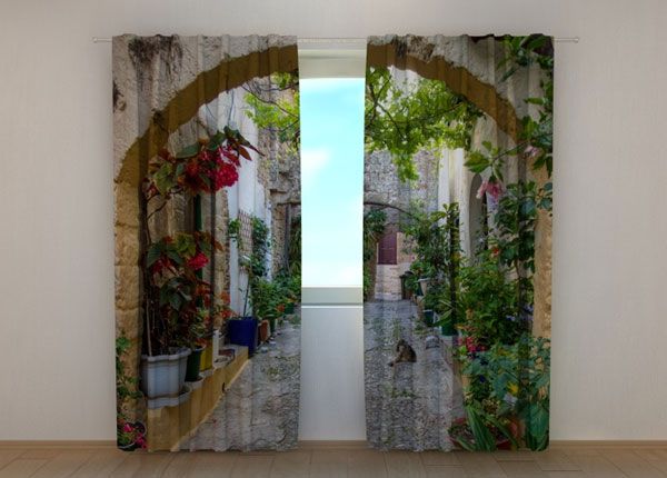 Pimendav kardin Arches in Flowers 240x220 cm