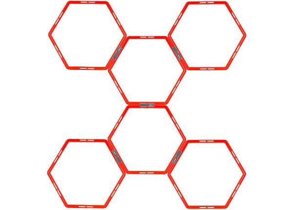 Treeningvahend koordinatsiooni harjutamiseks Hexagon 6-osaline Avento