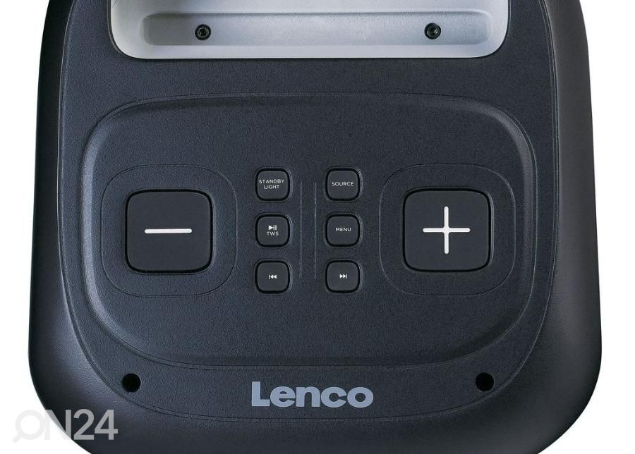 Bluetooth kõlar Lenco, must suurendatud