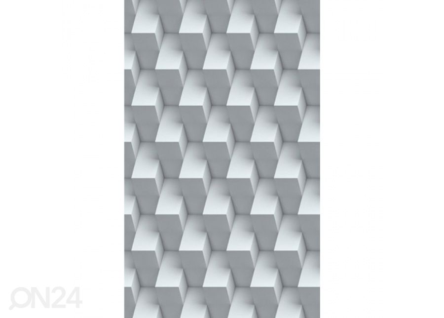 Fliis fototapeet Cube wall 150x250 cm suurendatud