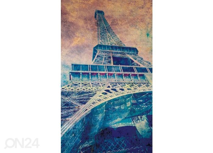Fliis fototapeet Eiffel Tower Abstract I 150x250 cm suurendatud