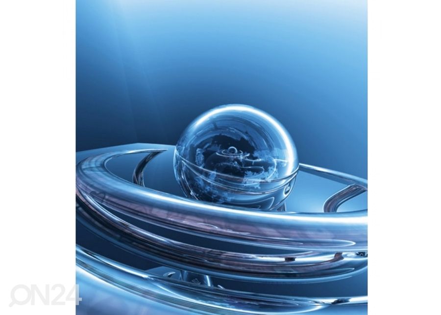 Fliis fototapeet Glass sphere 225x250 cm suurendatud