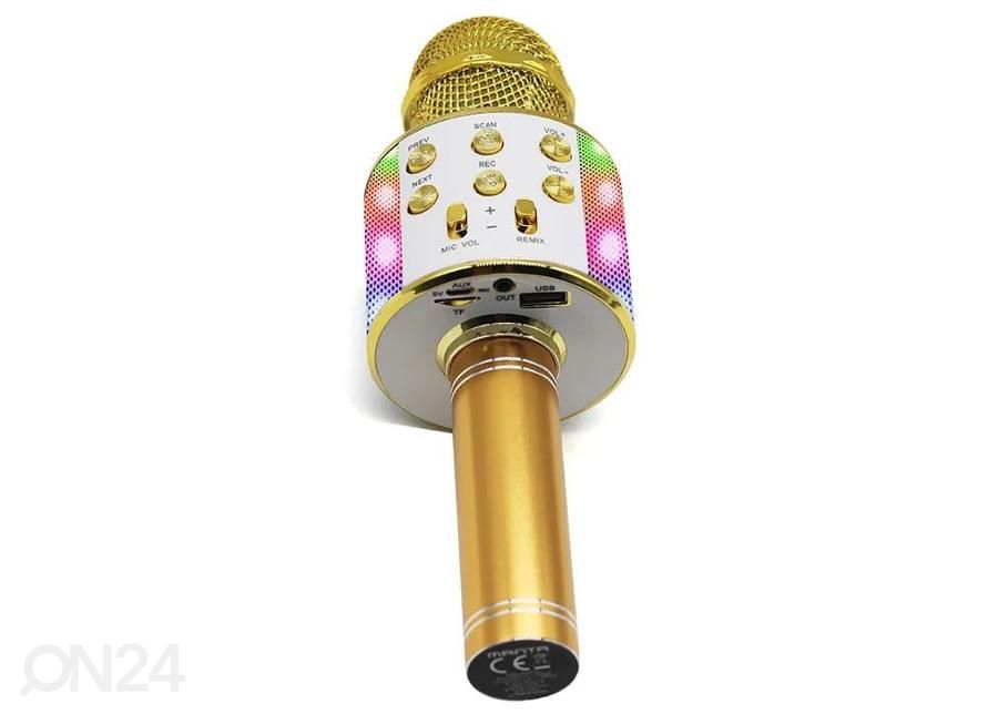 Karaokemikrofon kõlariga Manta suurendatud