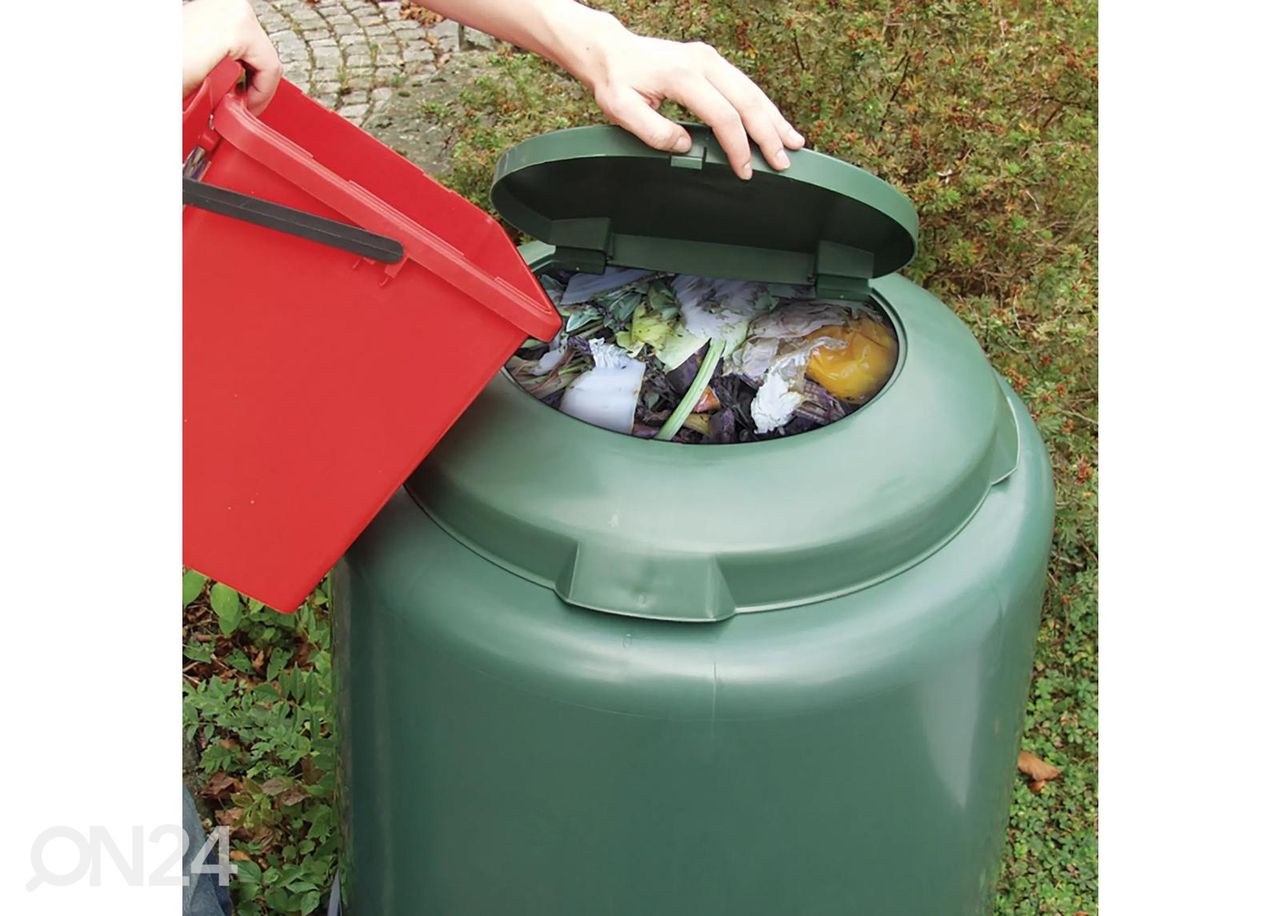 Komposter Rapid 280 L, roheline suurendatud