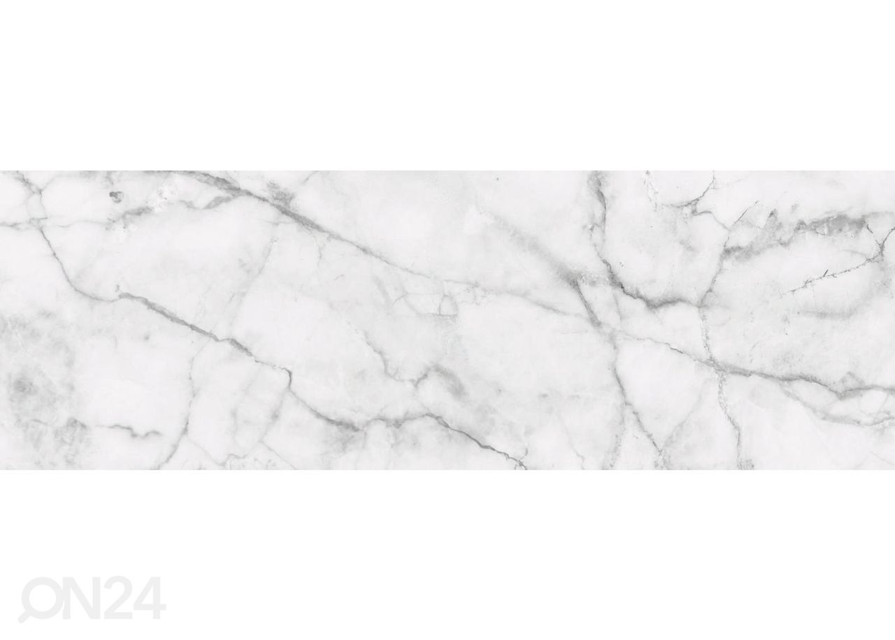 Köögi tagasein White Marble 180x60 cm suurendatud