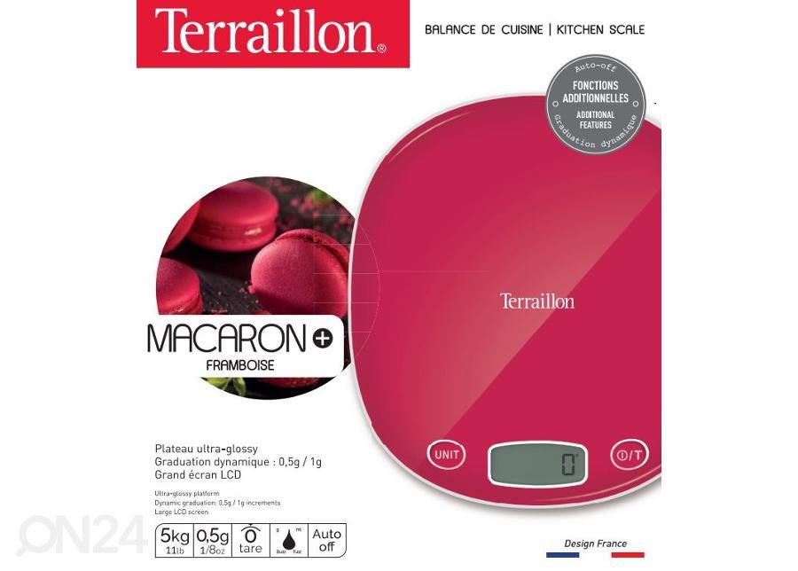 Köögikaal Terraillon Macaron+Framboise suurendatud
