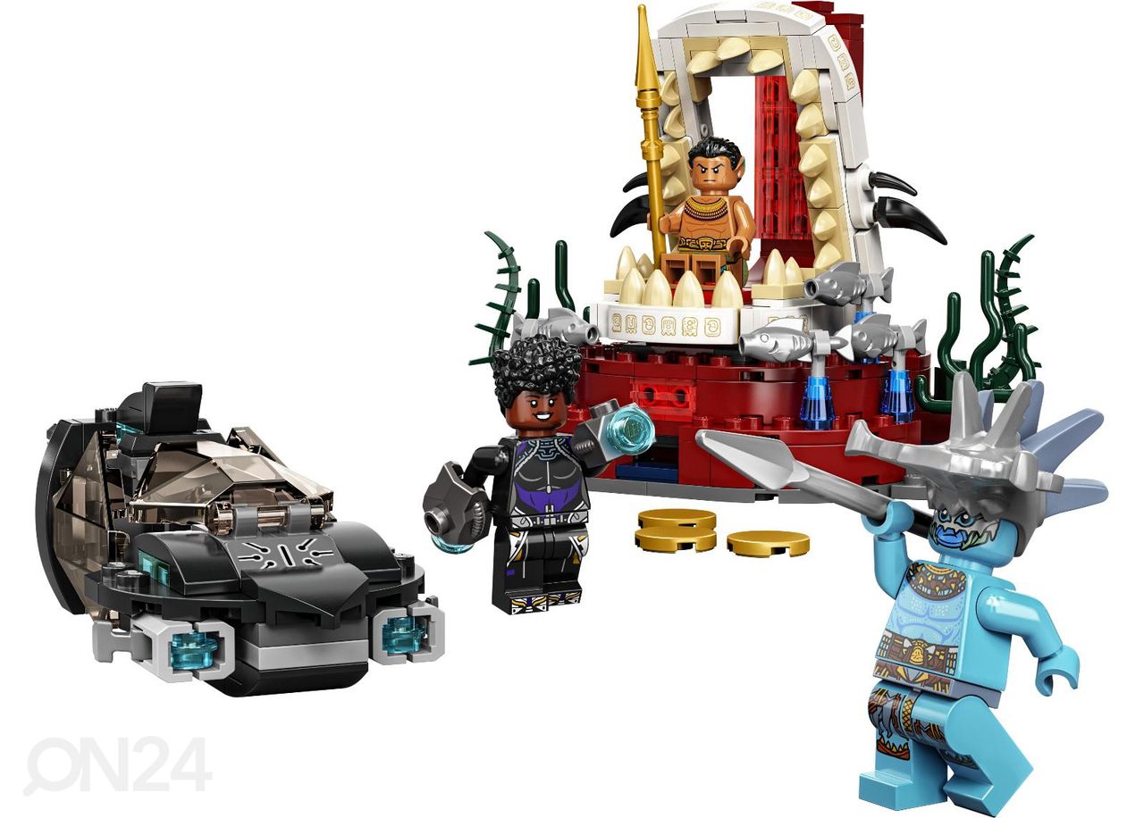 LEGO Super Heroes Kuningas Namori troonisaal suurendatud