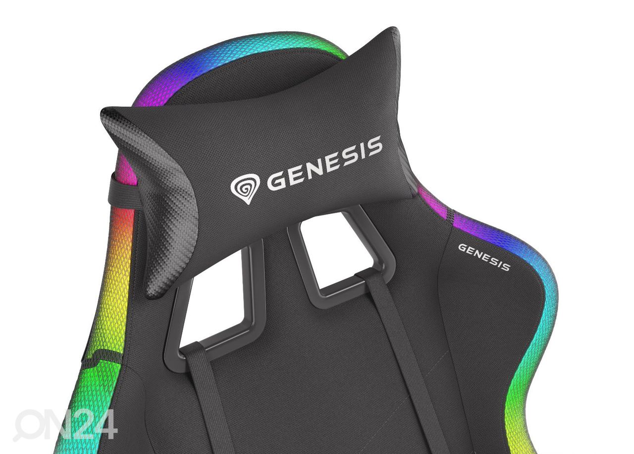 Mänguritool Genesis Trit 500 RGB, must suurendatud