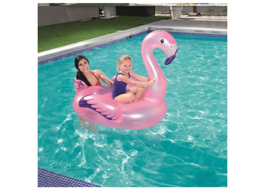 Ujumismadrats flamingo Bestway 127x127 cm suurendatud