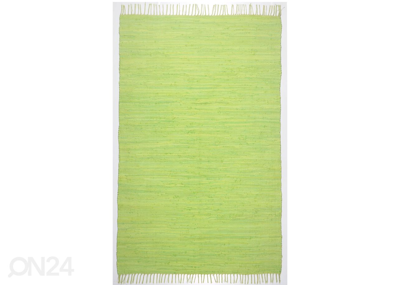 Vaip Happy Cotton 90x160 cm, roheline suurendatud