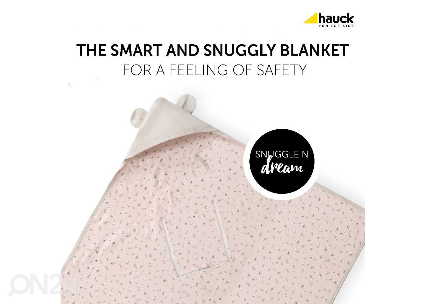 Beebitekk Hauck Comfort Snuggle N Dream suurendatud