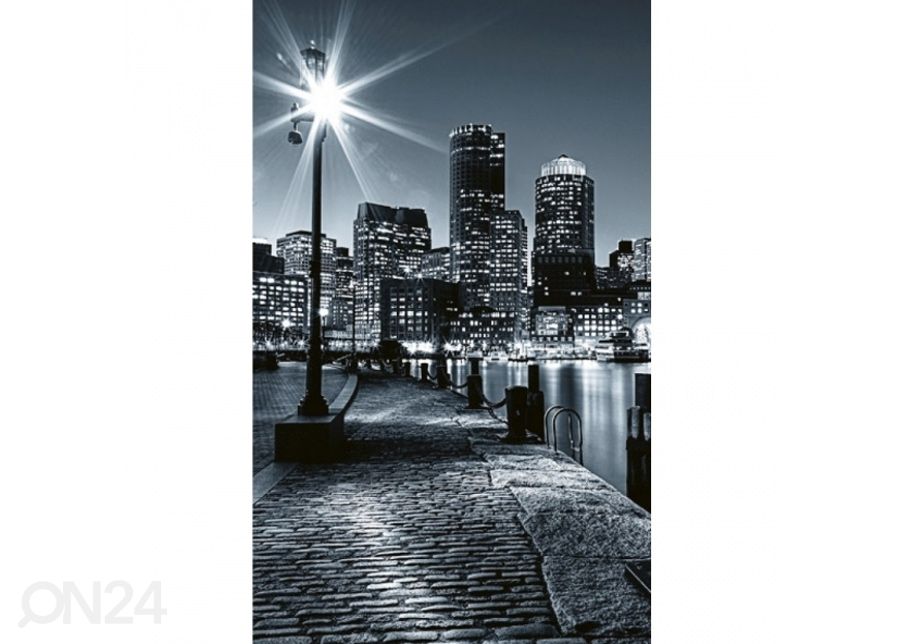 Fliis fototapeet Boston 150x250 cm suurendatud