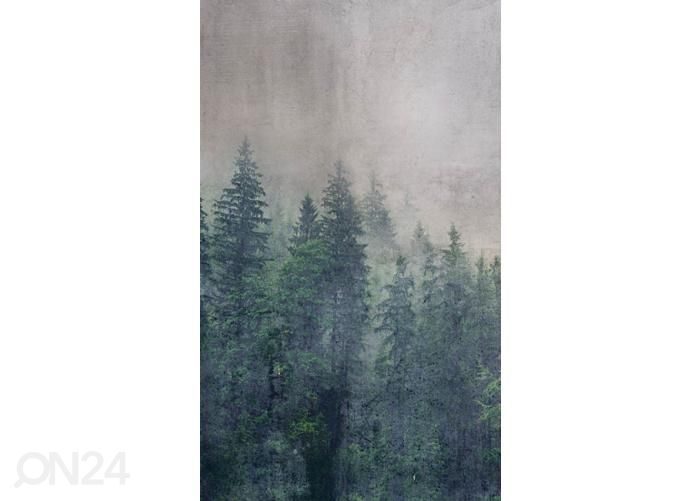 Fliis fototapeet Forest Abstract 150x250 cm suurendatud