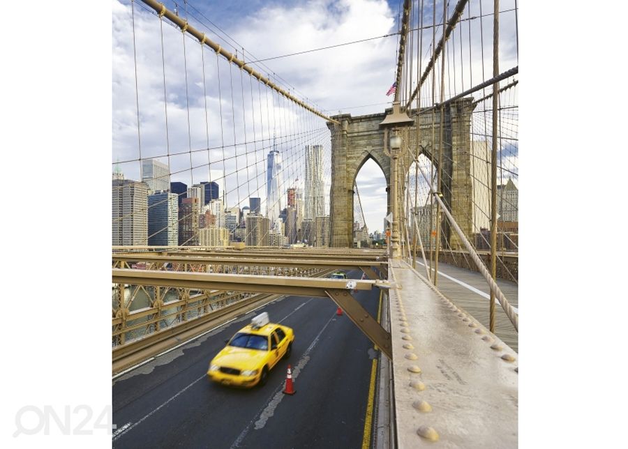 Fliis fototapeet New york city 225x250 cm suurendatud