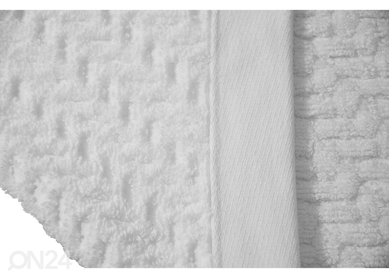 Froteerätik Bricks, valge 48x90 cm suurendatud