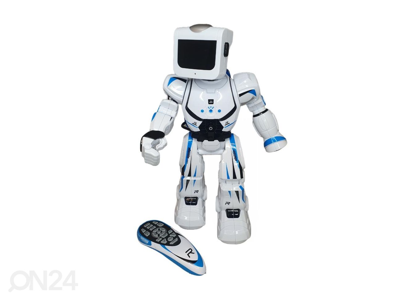 Gerardo's Toys ingliskeelne puldiga juhitav robot Robert suurendatud