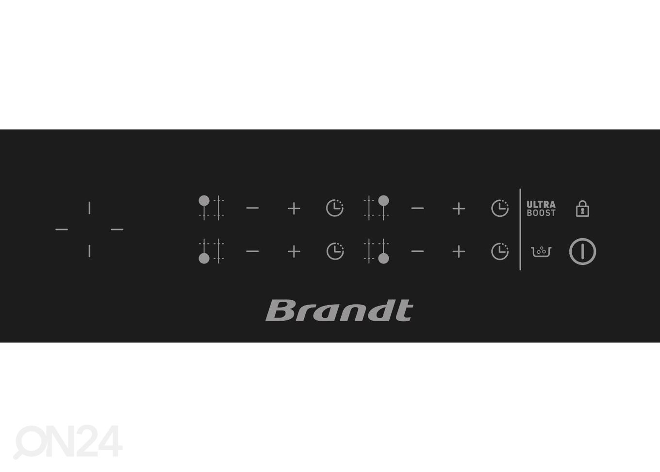 Induktsioonplaat Brandt BPI3641PB suurendatud