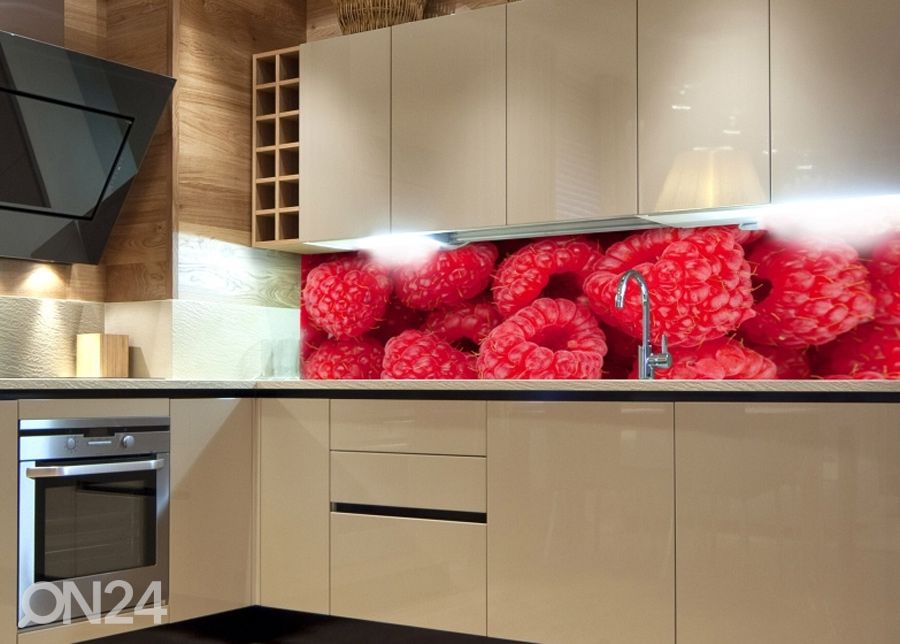 Köögi tagasein Raspberry 180x60 cm suurendatud