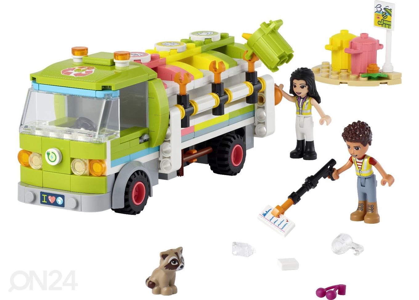 LEGO Friends Prügisorteerimisauto suurendatud