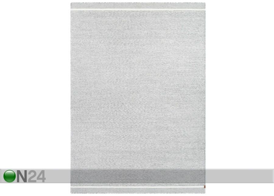 Narma villane käsikootud vaip Nummela grey 140x200 cm suurendatud