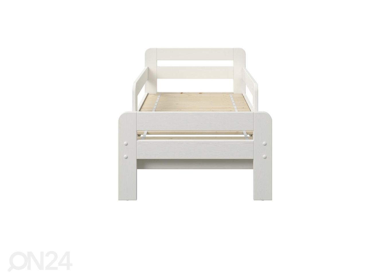 Pikendatav voodi Nora 70x120+50 cm suurendatud