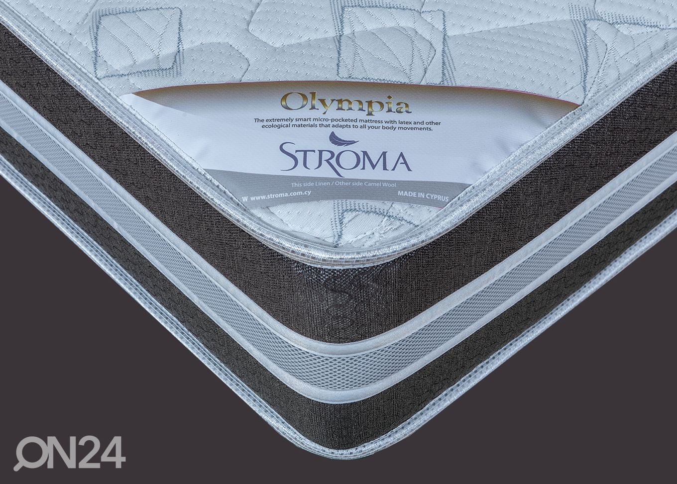 Stroma madrats Olympia 200x200 cm suurendatud