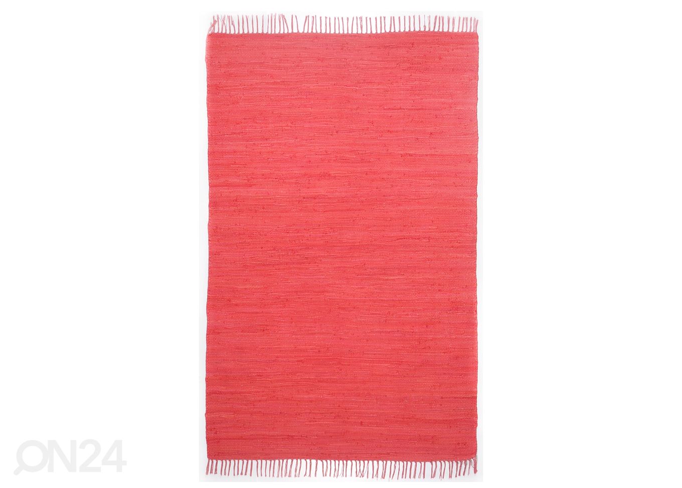 Vaip Happy Cotton UNI 160x230 cm, punane suurendatud