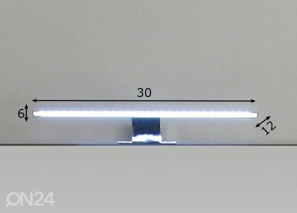 LED-valgustus 30 cm mõõdud