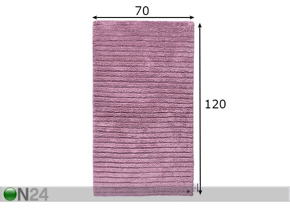 Vannitoavaip Cotton Stripe 70x120 cm mõõdud