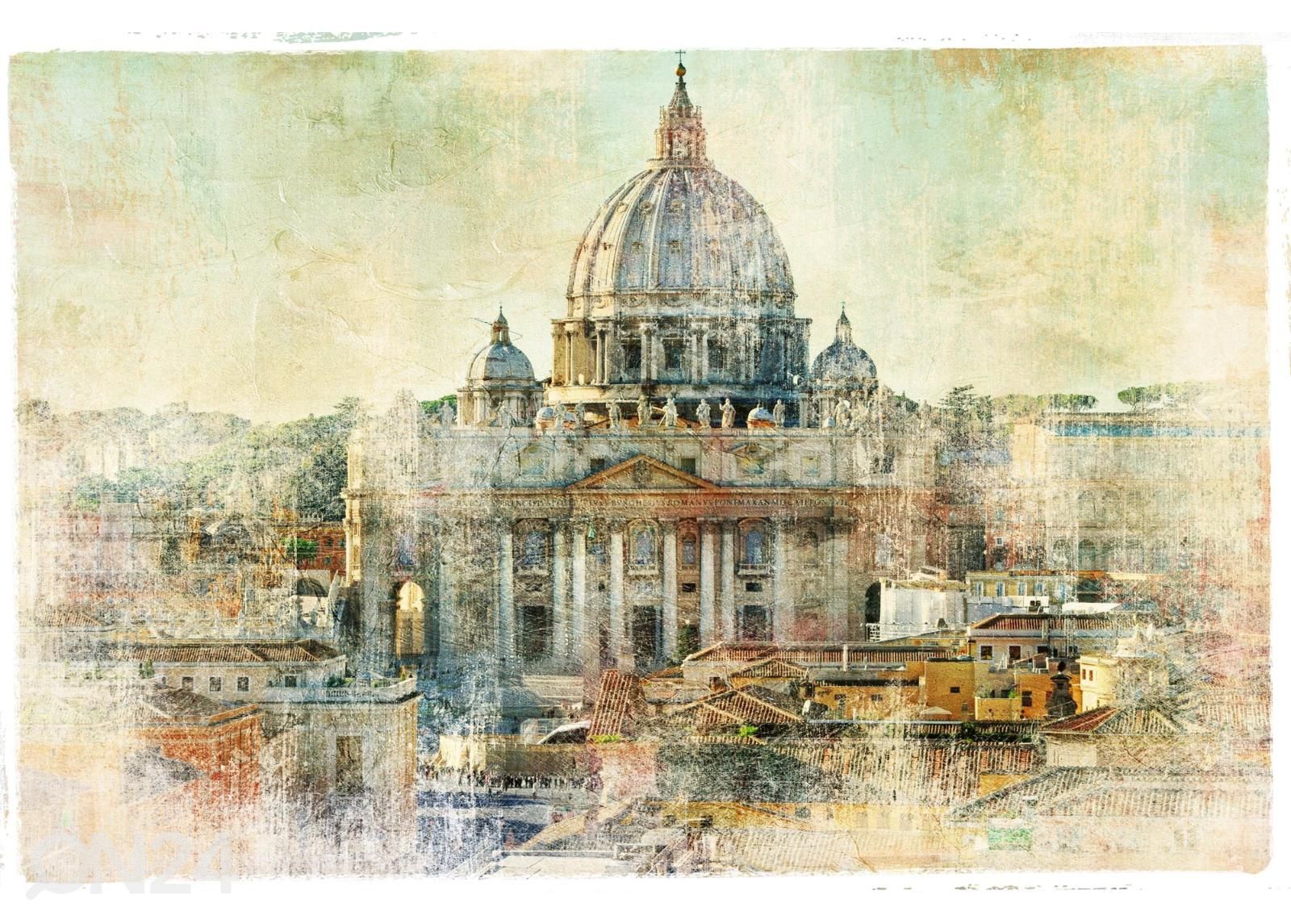 Fliis fototapeet St Pietro, Vatican suurendatud