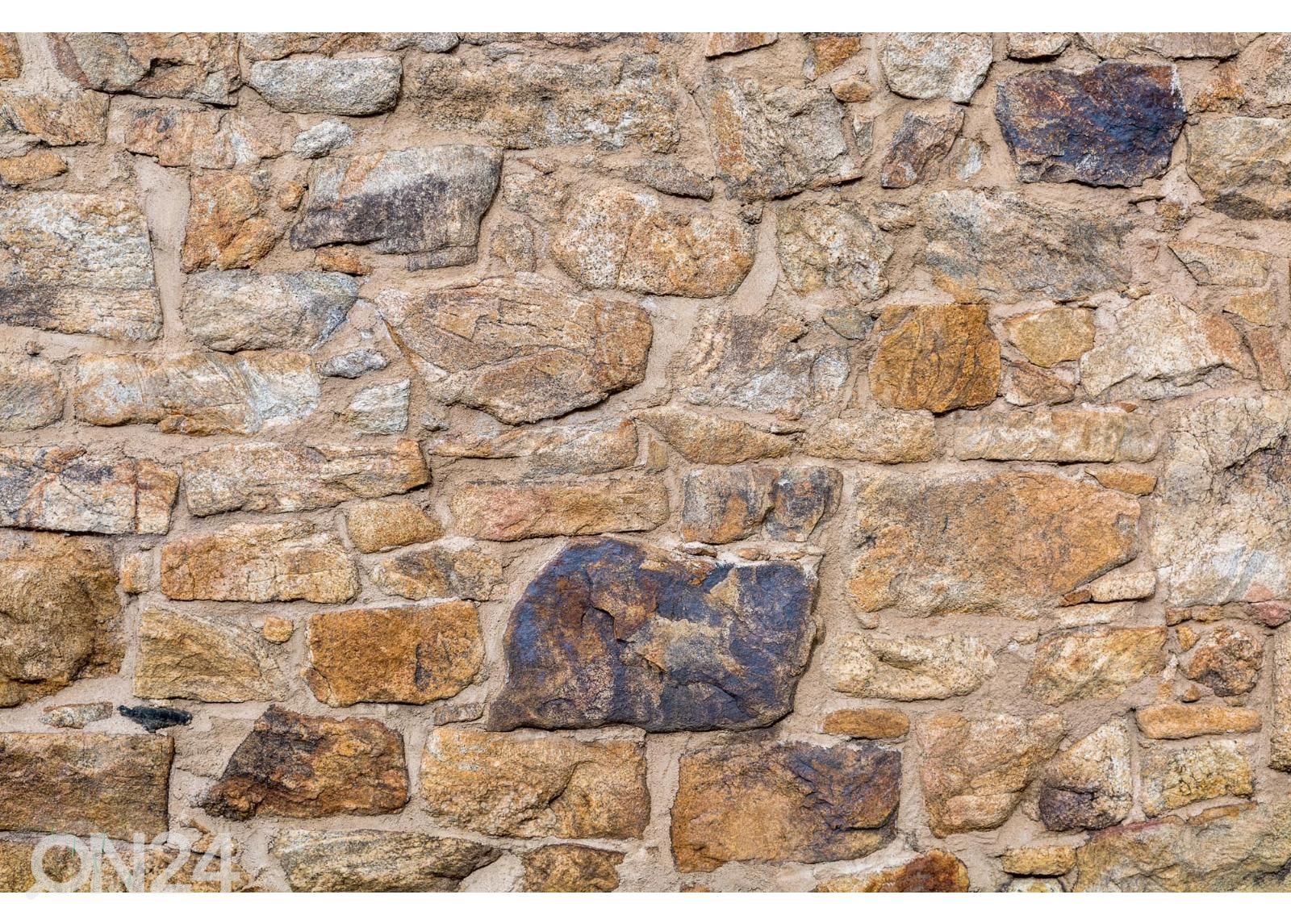 Fliis fototapeet Texture Of Old Stone Wall  suurendatud