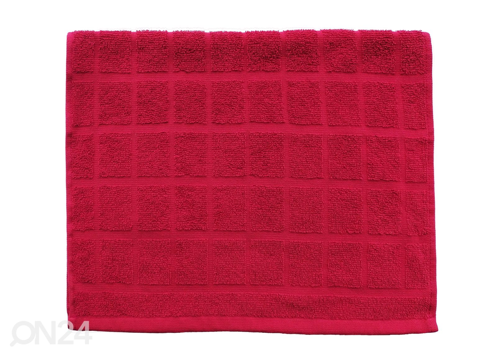 Käterätikute komplekt Checks punane 2 tk, 40x60 cm suurendatud