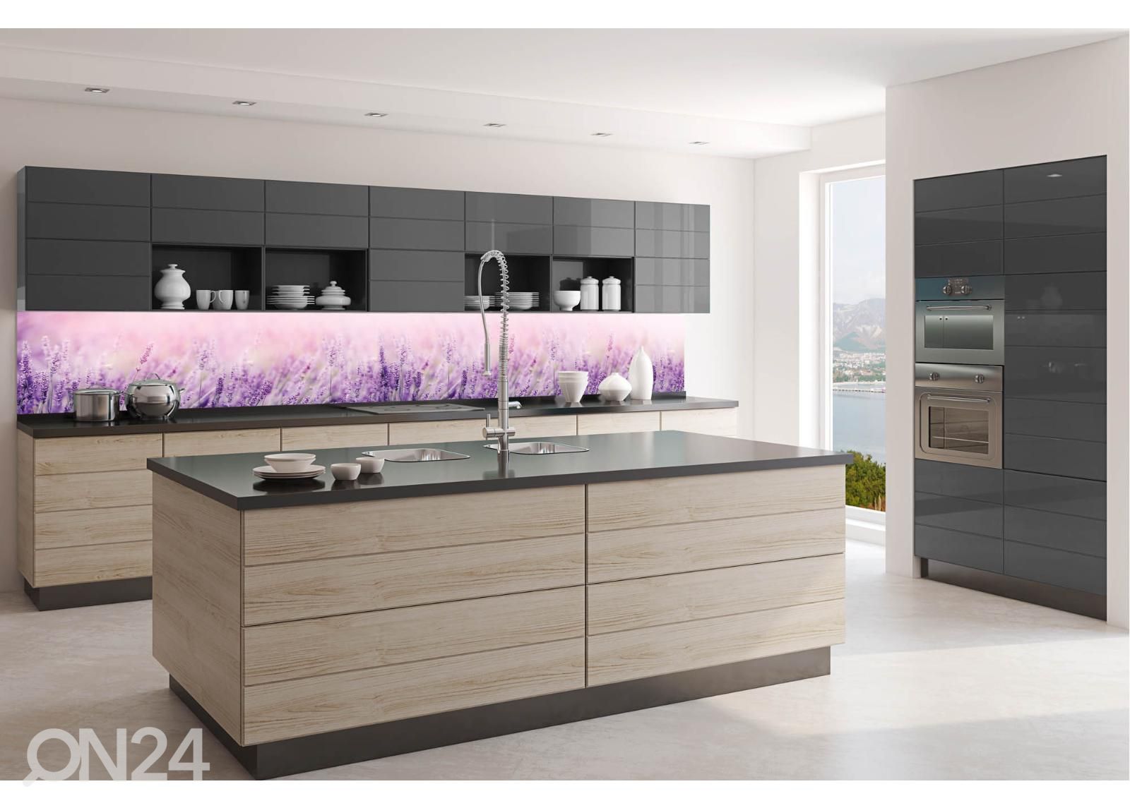 Köögi tagasein Lavender 180x60 cm suurendatud