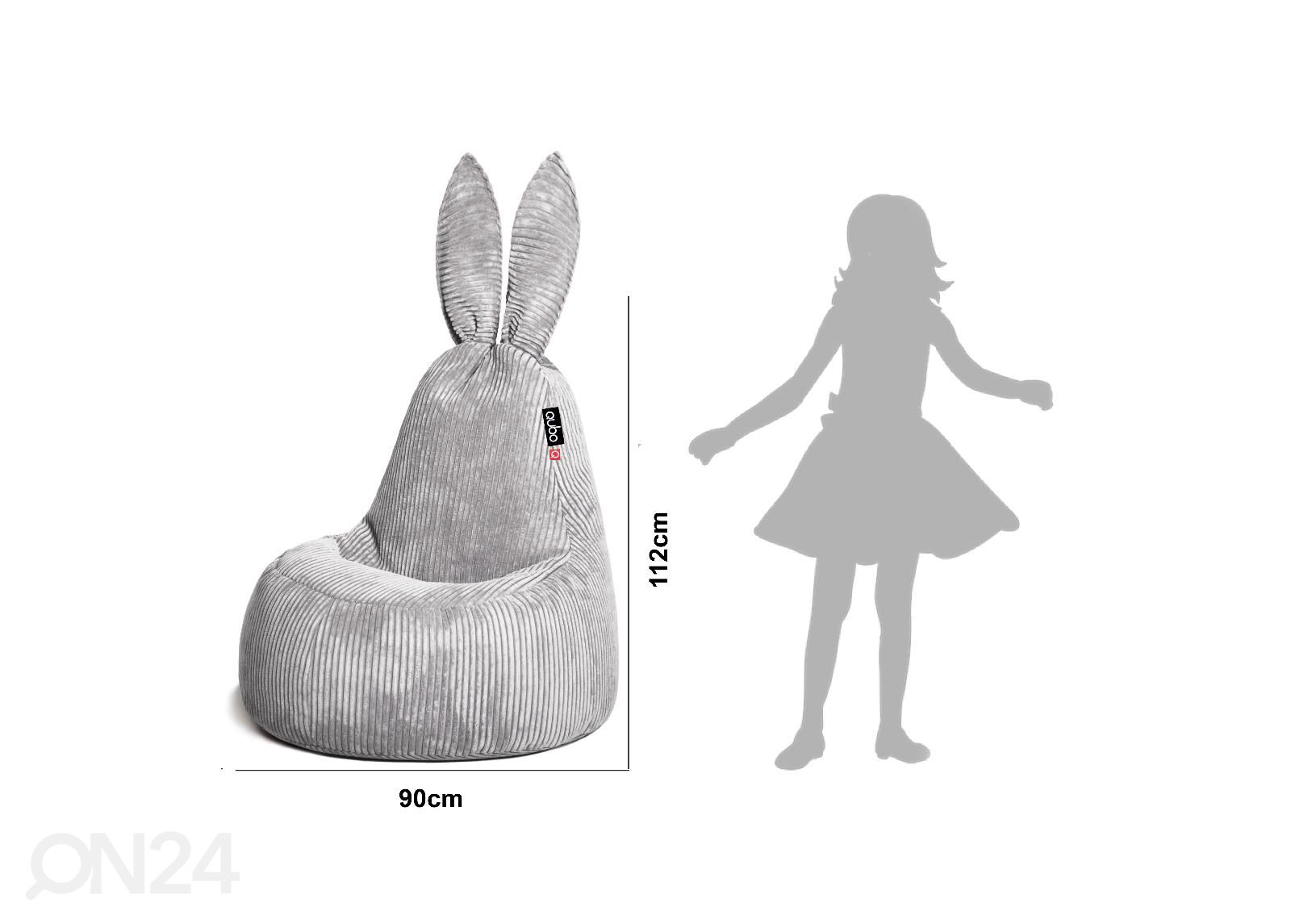 Kott-tool Qubo Daddy Rabbit suurendatud mõõdud
