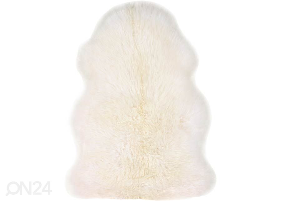 Naturaalne lambanahk Merino natural white M ±60x90 cm suurendatud