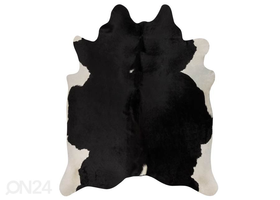 Naturaalne veisenahk black-white mini ±160x170 cm suurendatud
