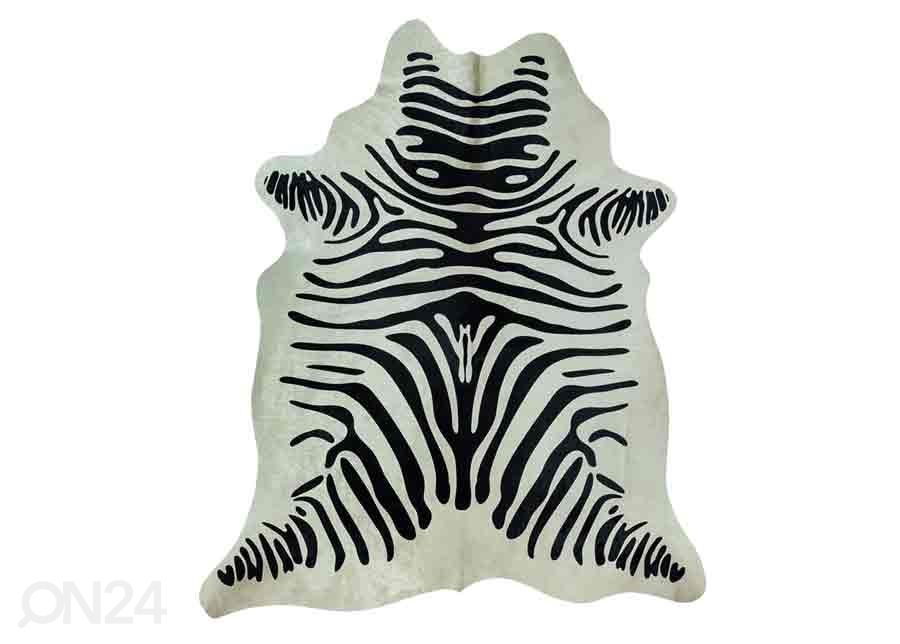 Naturaalne veisenahk Zebra 170x180 cm suurendatud