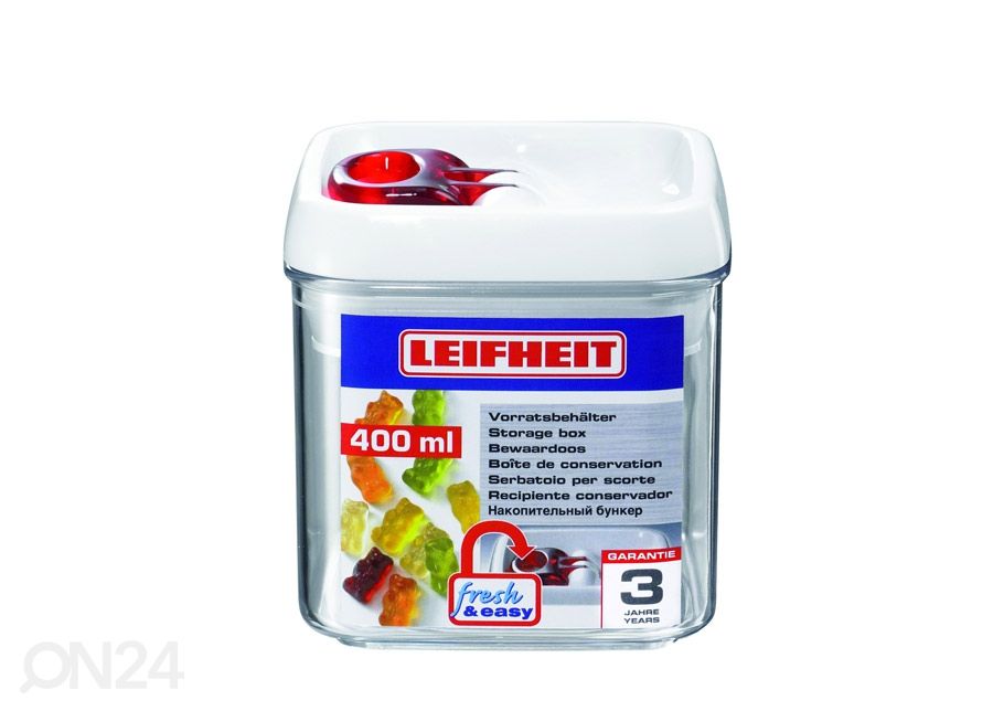 Säilituspurk Leifheit 400 ml suurendatud