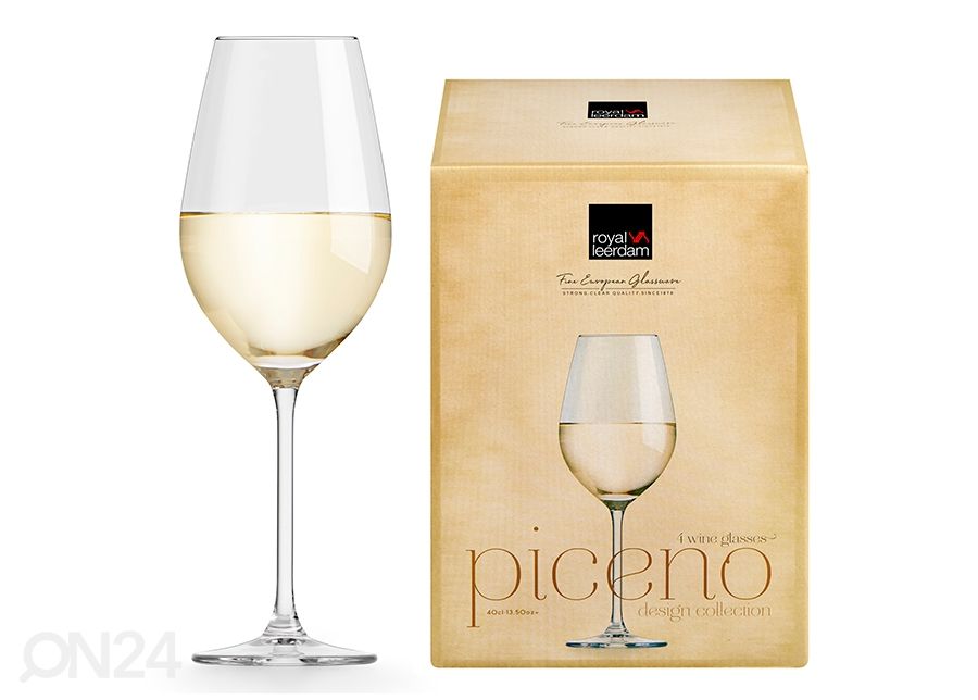 Veiniklaas Piceno 40 cl, 4 tk suurendatud