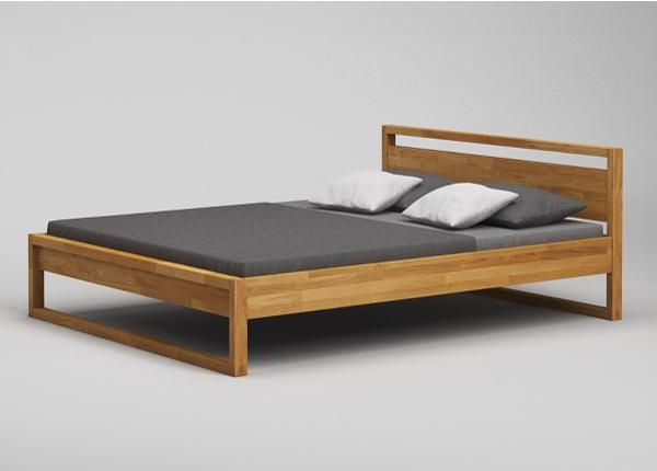 Tammepuidust voodi Paula 140x200 cm