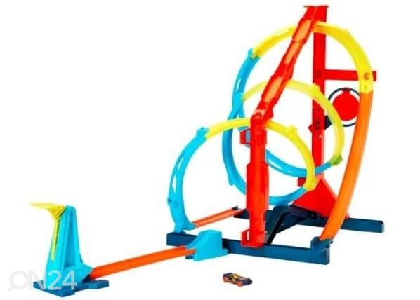 ​Hot Wheels® Track Builder® kruvikeeraja surmasõlmerada