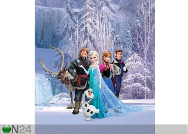 Fliis-fototapeet Disney Ice Kingdom 180x202 cm